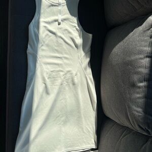 Lululemon Athletica Cream Ribbed Tank Top